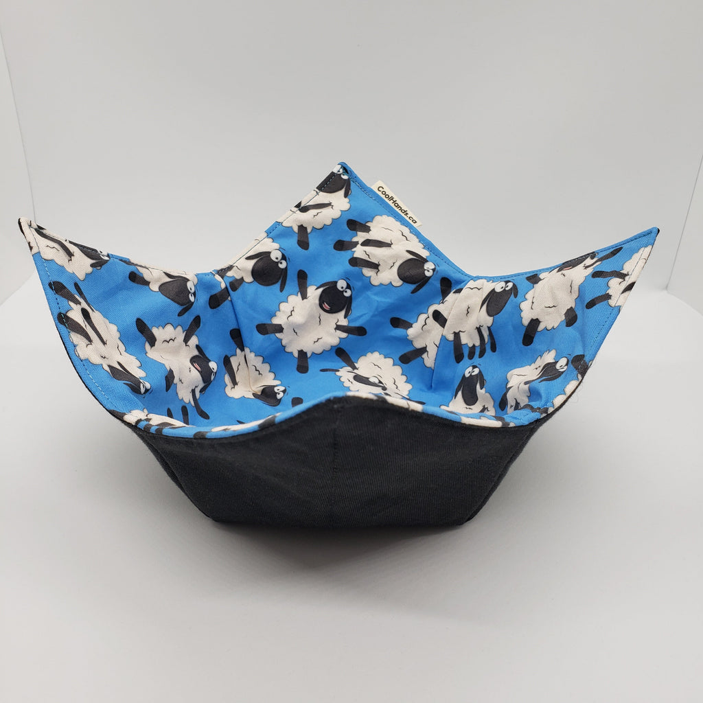 100% Cotton Microwavable Bowl Cozy - Shaun