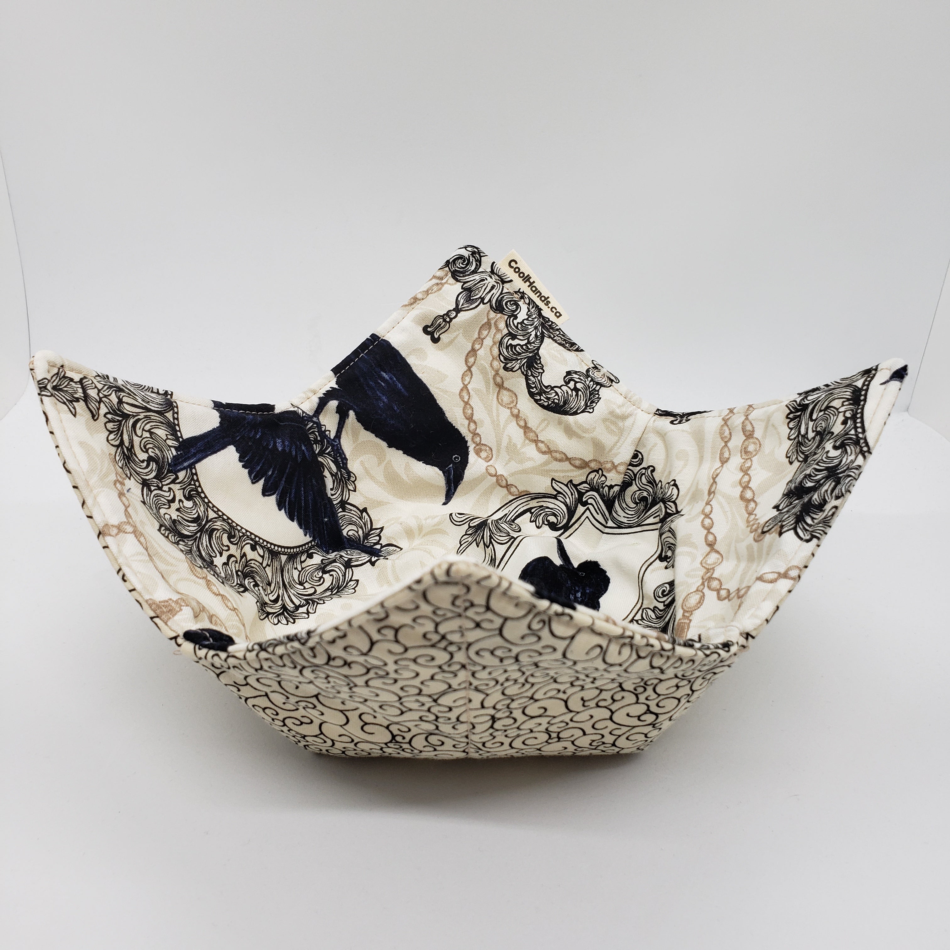 100% Cotton Microwavable Bowl Cozy - Nevermore