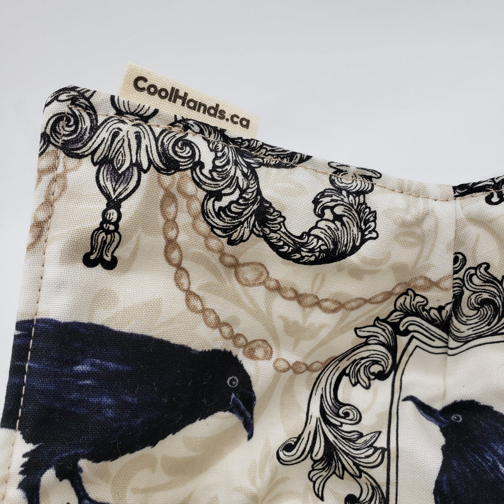 100% Cotton Microwavable Bowl Cozy - Nevermore