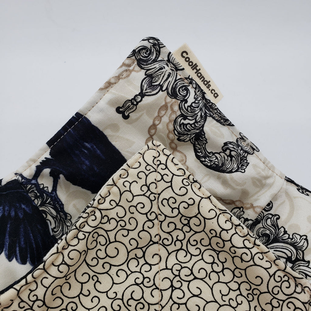 100% Cotton Microwavable Bowl Cozy - Nevermore