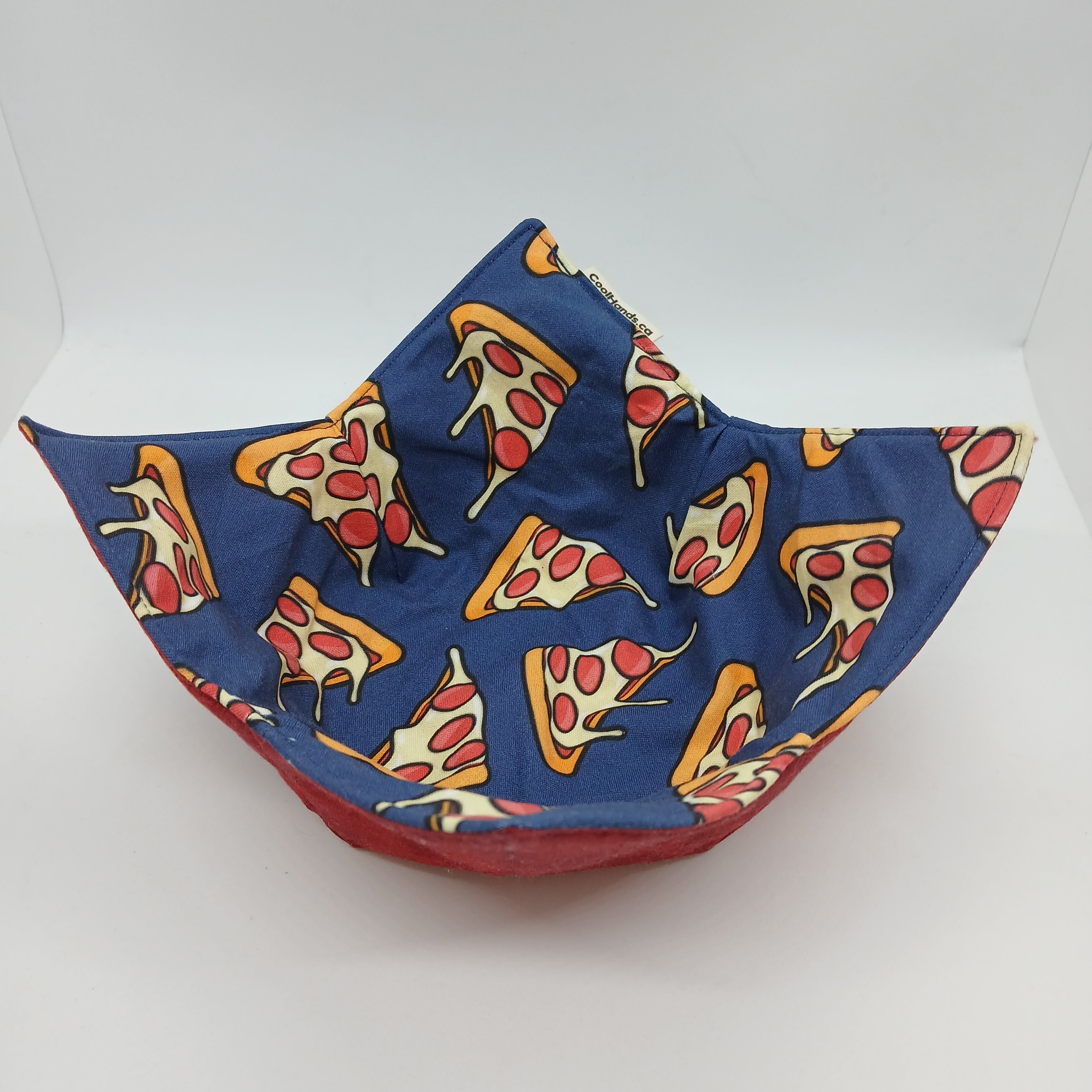 100% Cotton Microwavable Bowl Cozy - Pizza Party