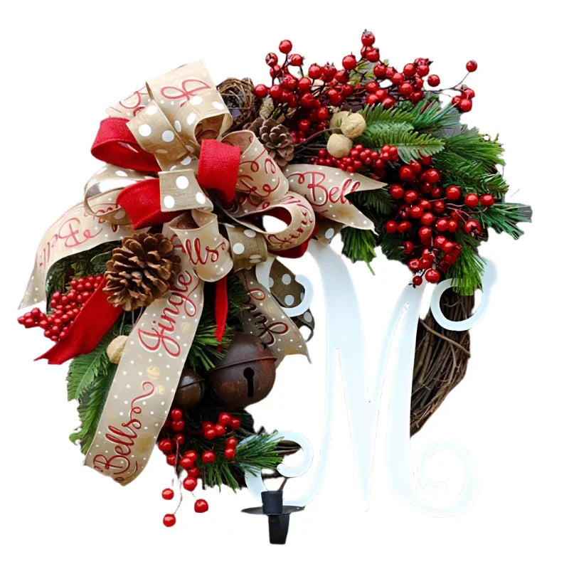 Christmas Wreath Artificial Hanging Garland